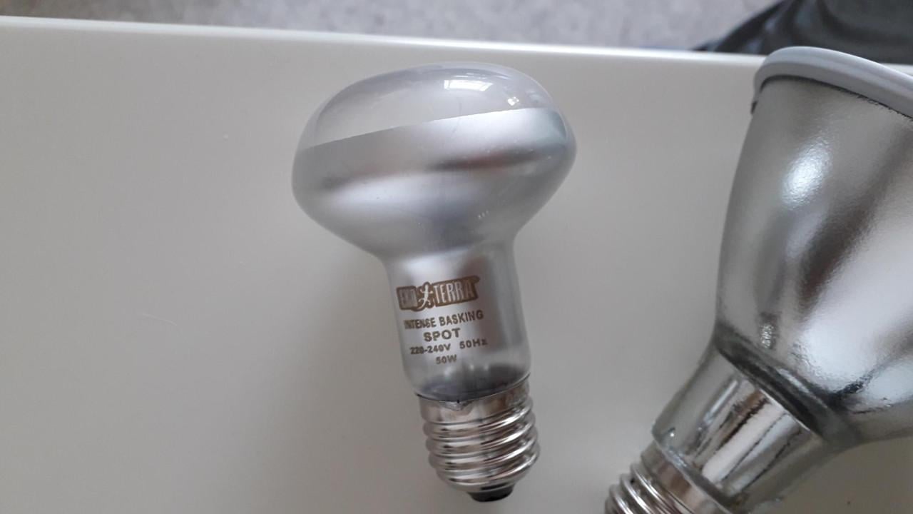 Warmtelamp met armatuur en warmtespot