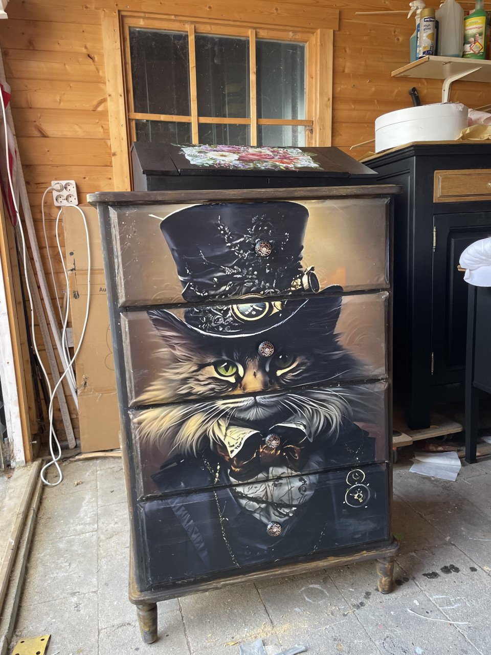 Steampunk Ladekast