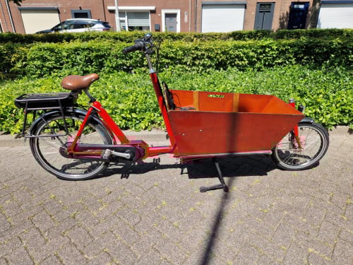 Schitterende Bakfiets met Shimano middenmotor