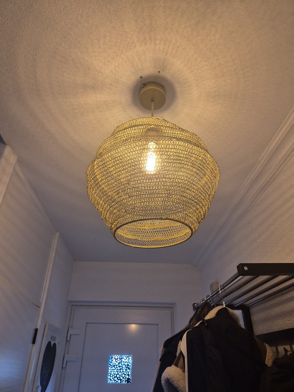 Hanglamp Lynn messing te koop, nieuw in doos