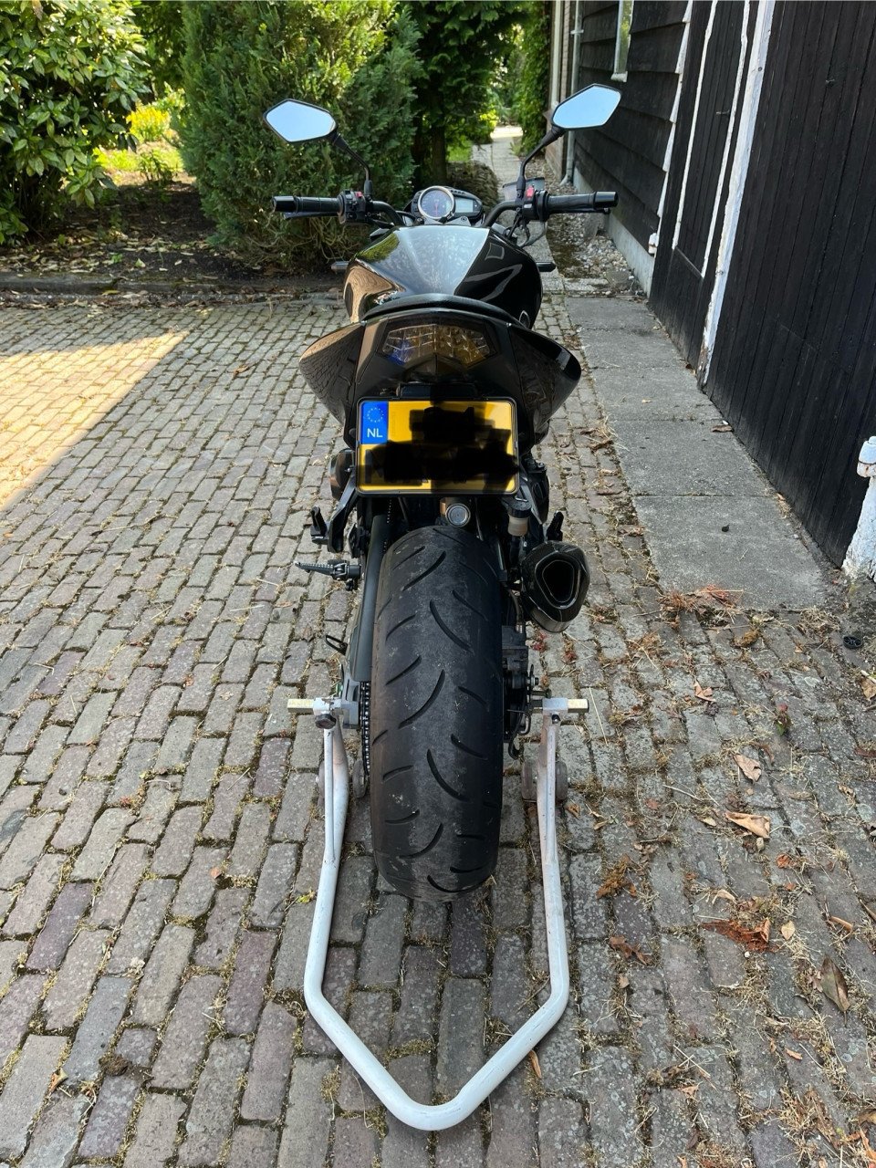 Kawasaki Z750R 2011 ABS Metallic grijs