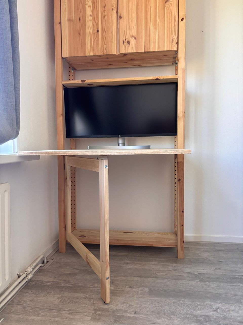 IVAR Kast Ikea 226x30cm - modulair