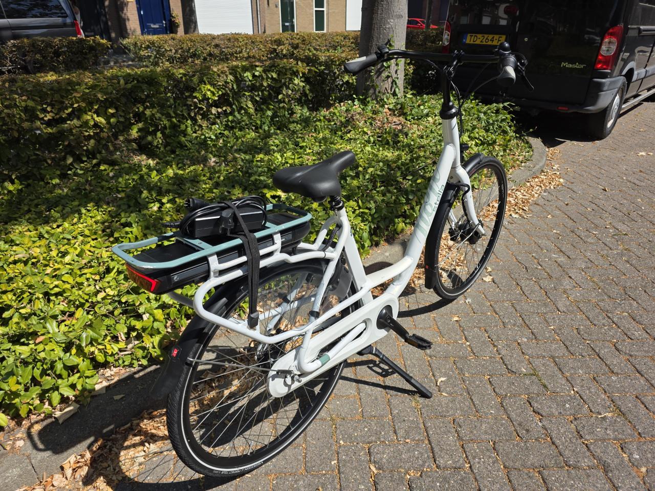 Schitterende Stella elektrische mama fiets