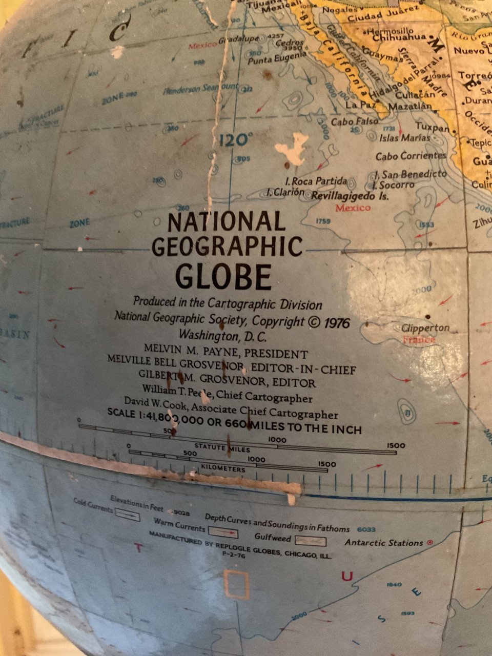 Globe om op te hangen