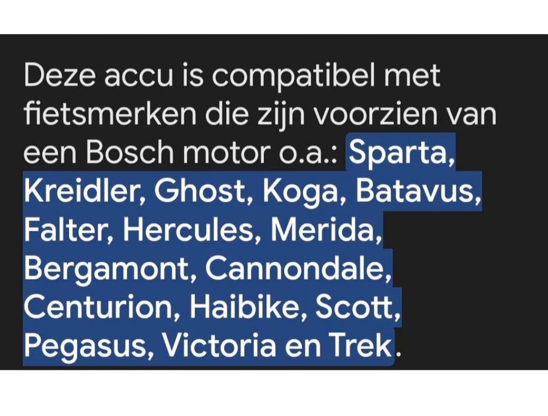 Bosch powerback