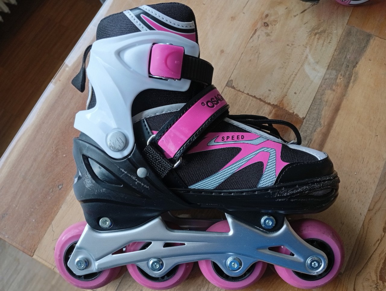 Skeelers Osaga mt 31-34 inclusief beschermers