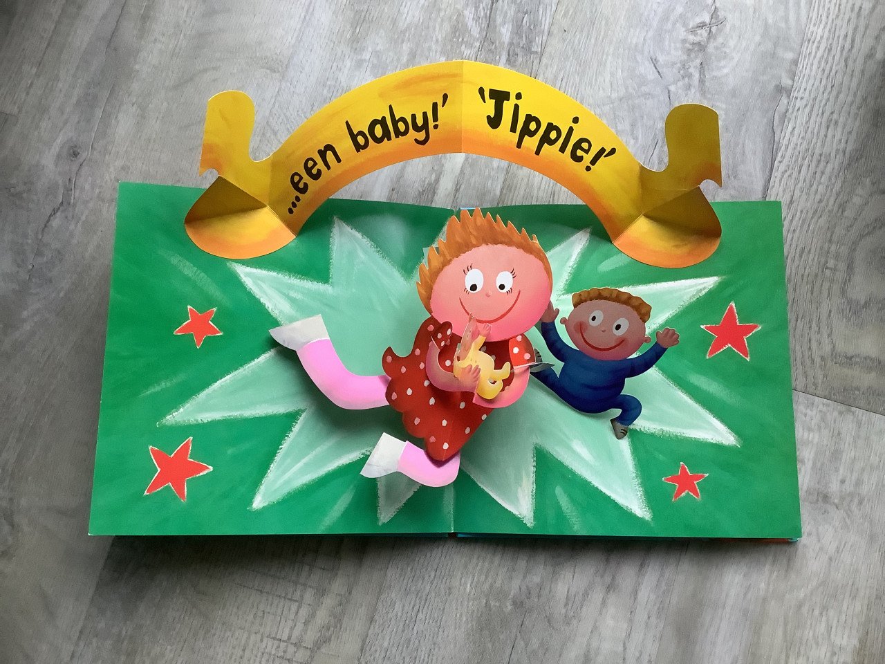 Boek, wat zit er in je buik mama