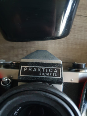 Mooie jaren 70  Praktica Super TL met Meyer-Optik jena lens...