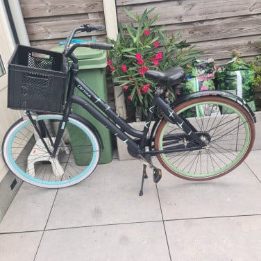 Dames fiets cortina