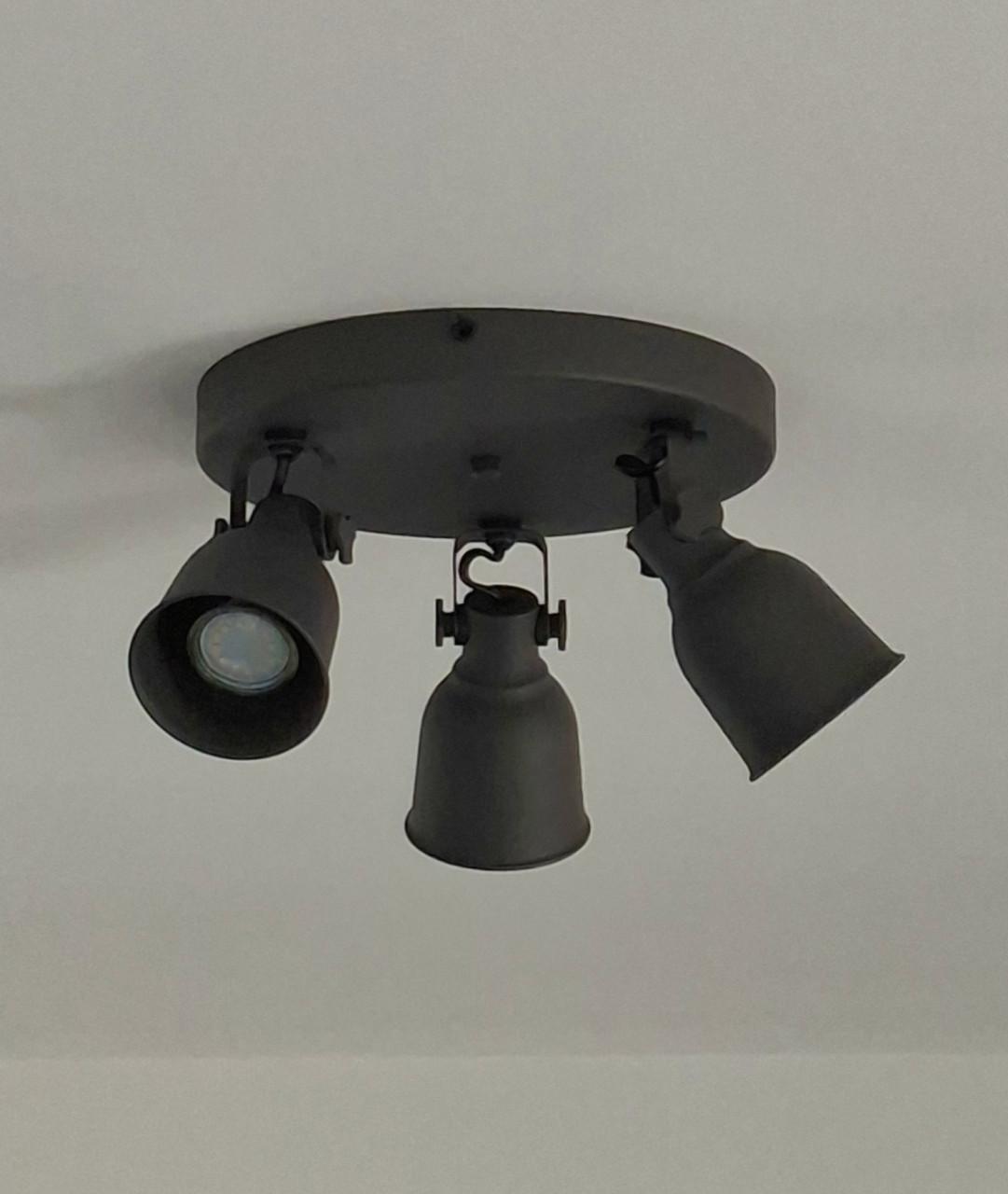 Set van 3 plafondlampen