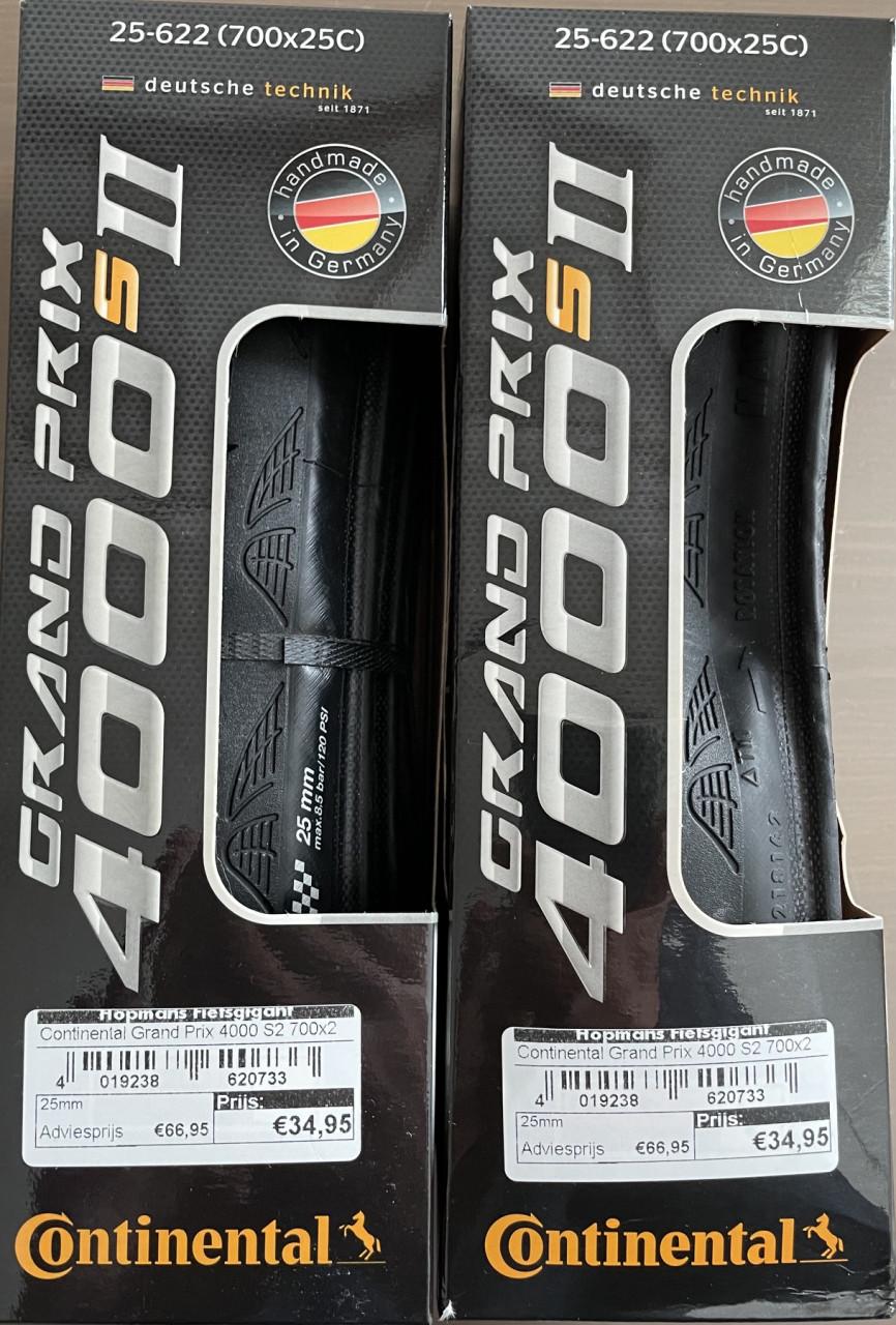 Continental GP4000 SII nieuw banden racefiets