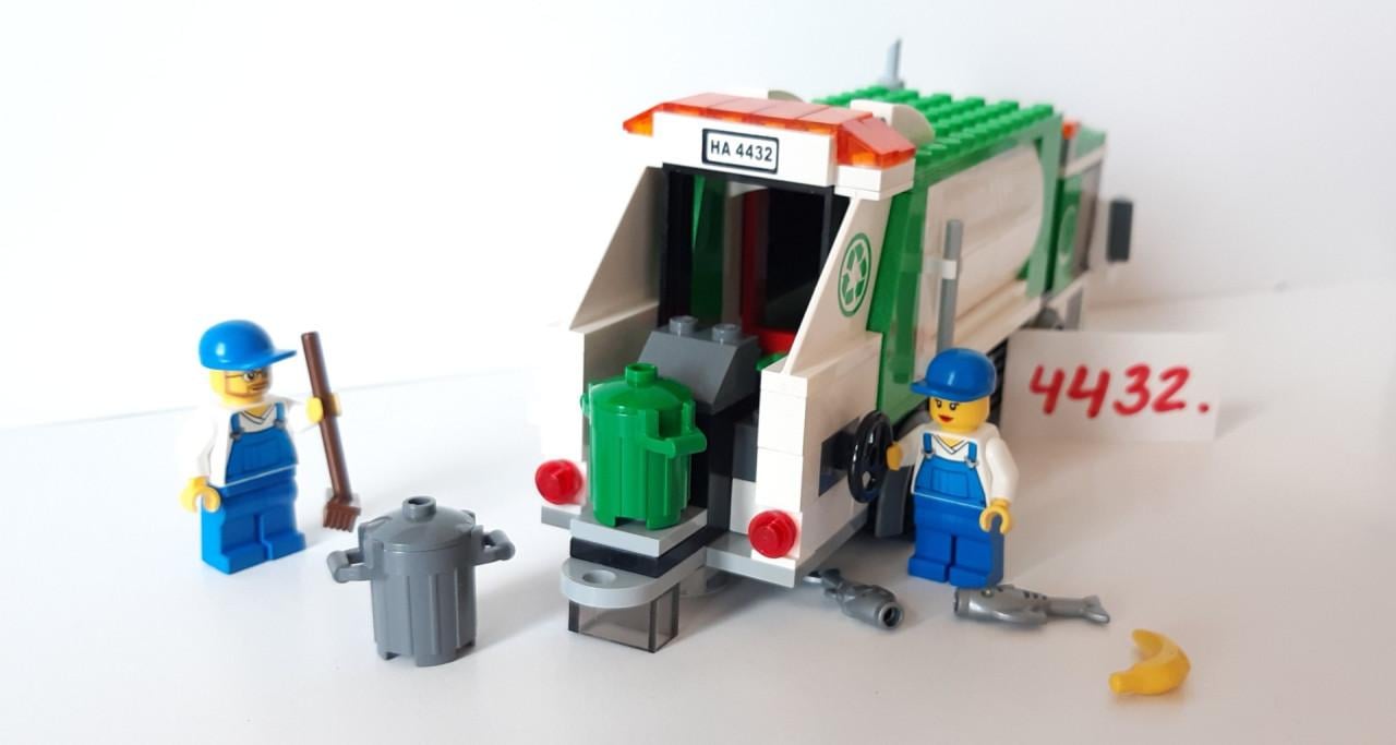 Lego City 4432: vuilniswagen
