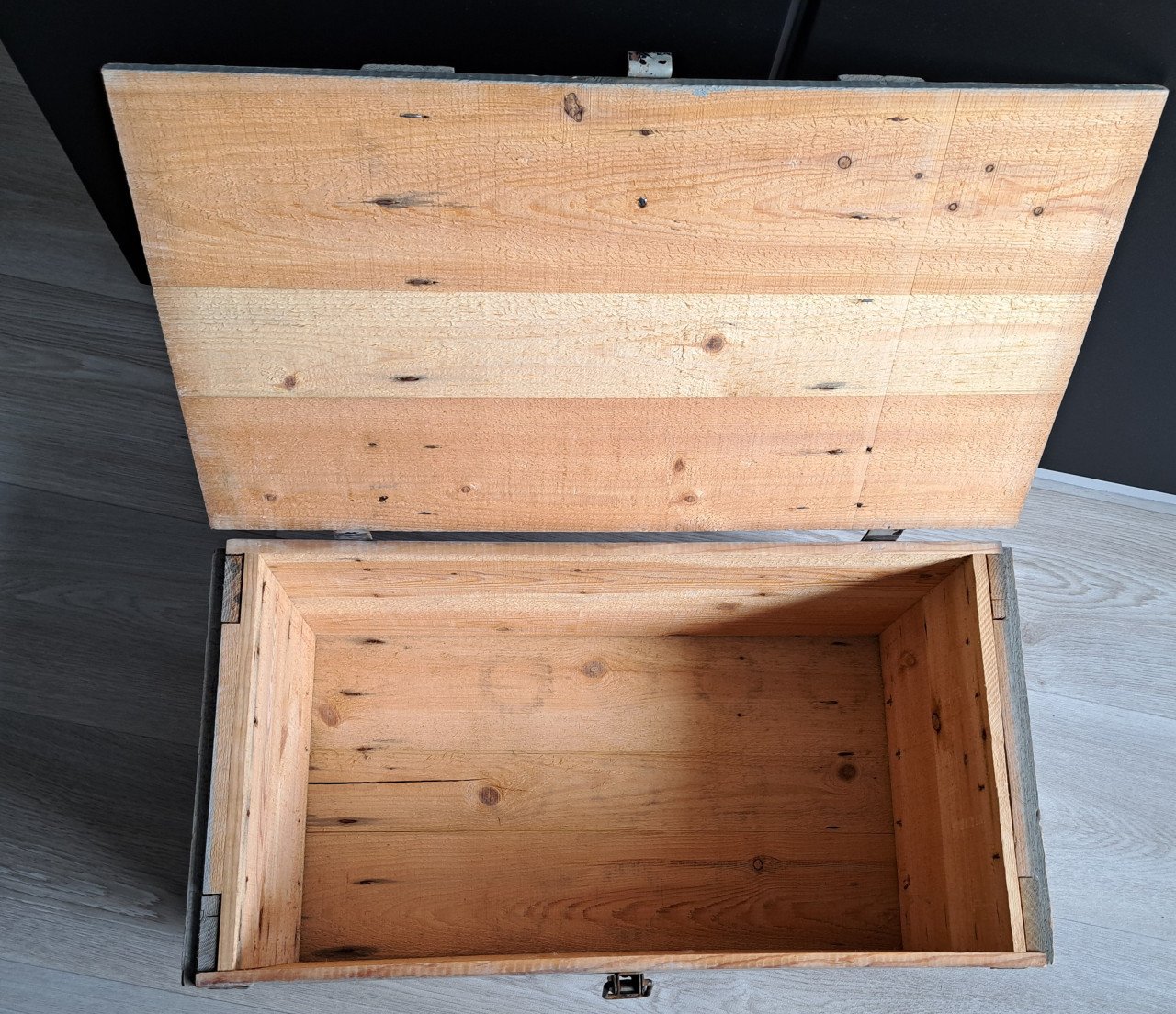 Houten kist 56x30x27 cm