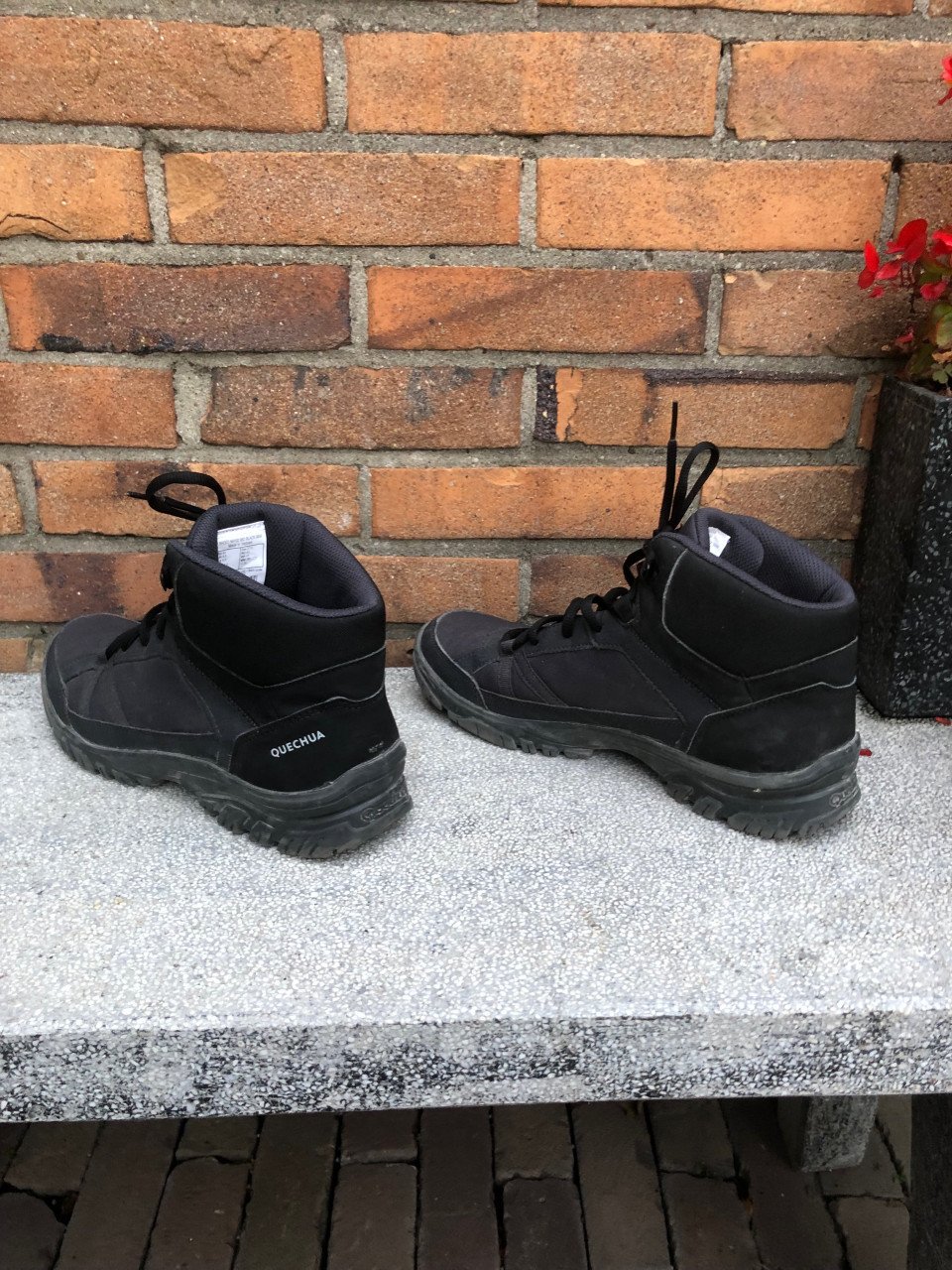 Zwarte wandelschoenen maat 43.