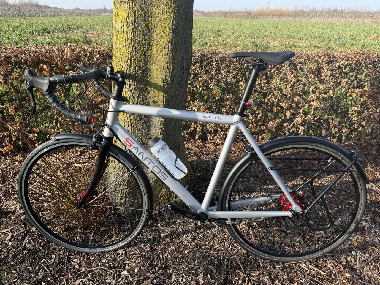 Santos Race Lite met Rohloff, riem verlichting Maat L Nieuw