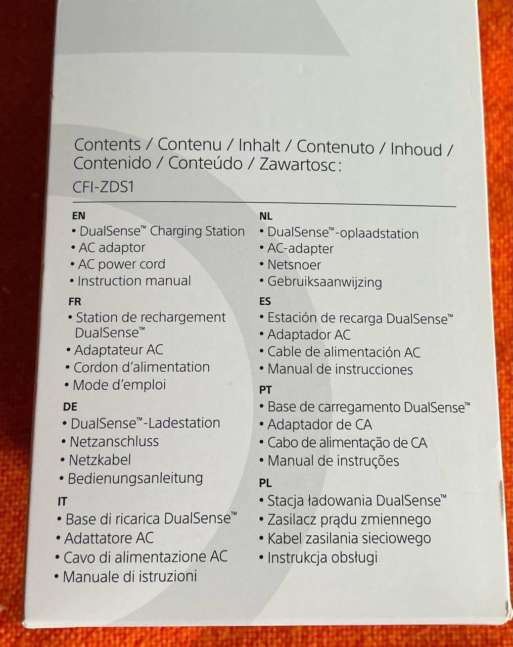 Sony playstatio ps5 dualsense  charging station