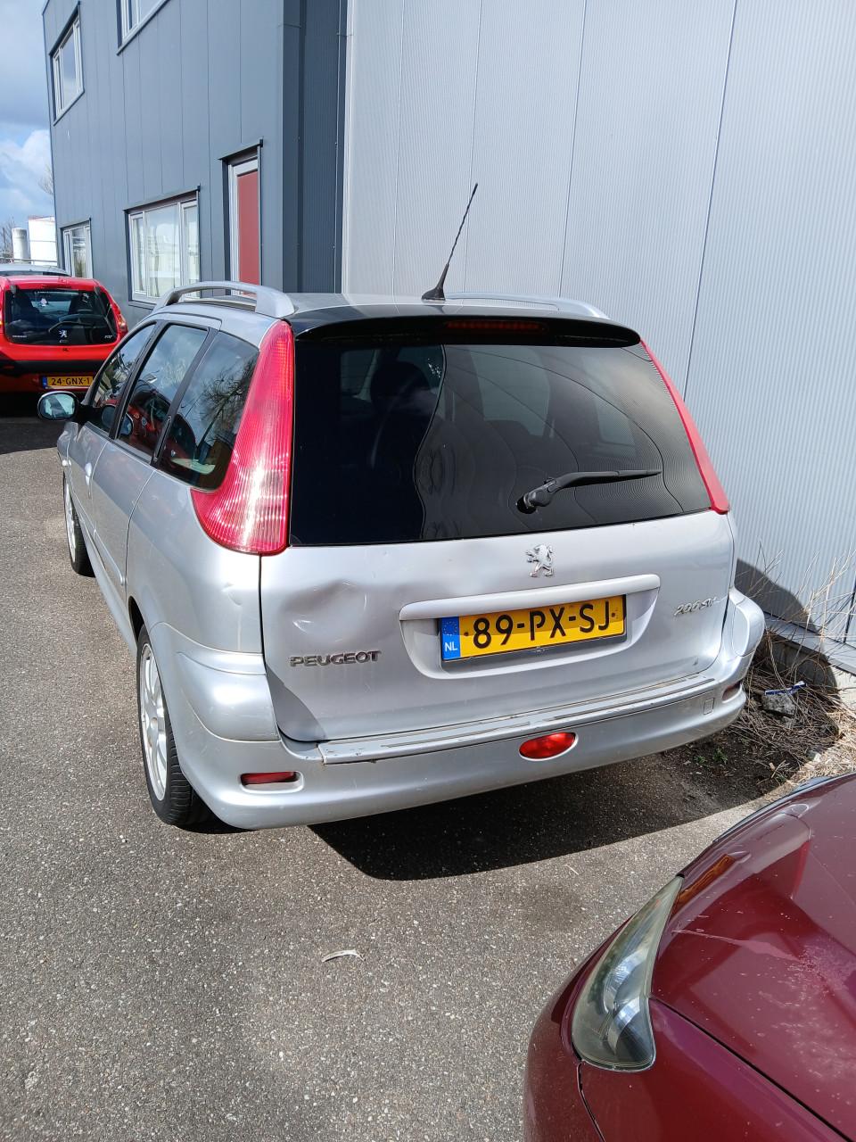 Peugeot 206 SW-2006-km.152345NAP-stuurbekr.-airco-l.m.velgen-el.ramen-850,=