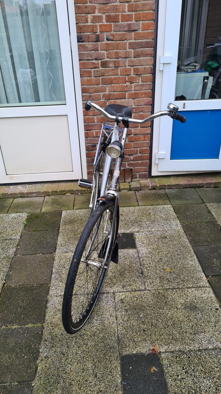 Heren fiets 28 inch met trap rem achter-Fr.maat 60 cm