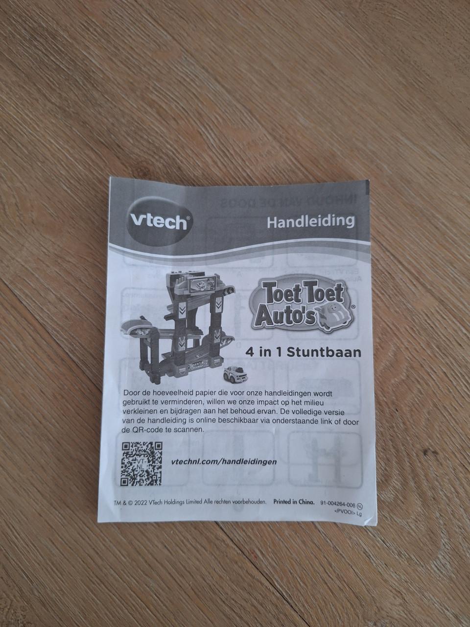 VTech Toet Toet Auto's 4-in-1 stuntbaan