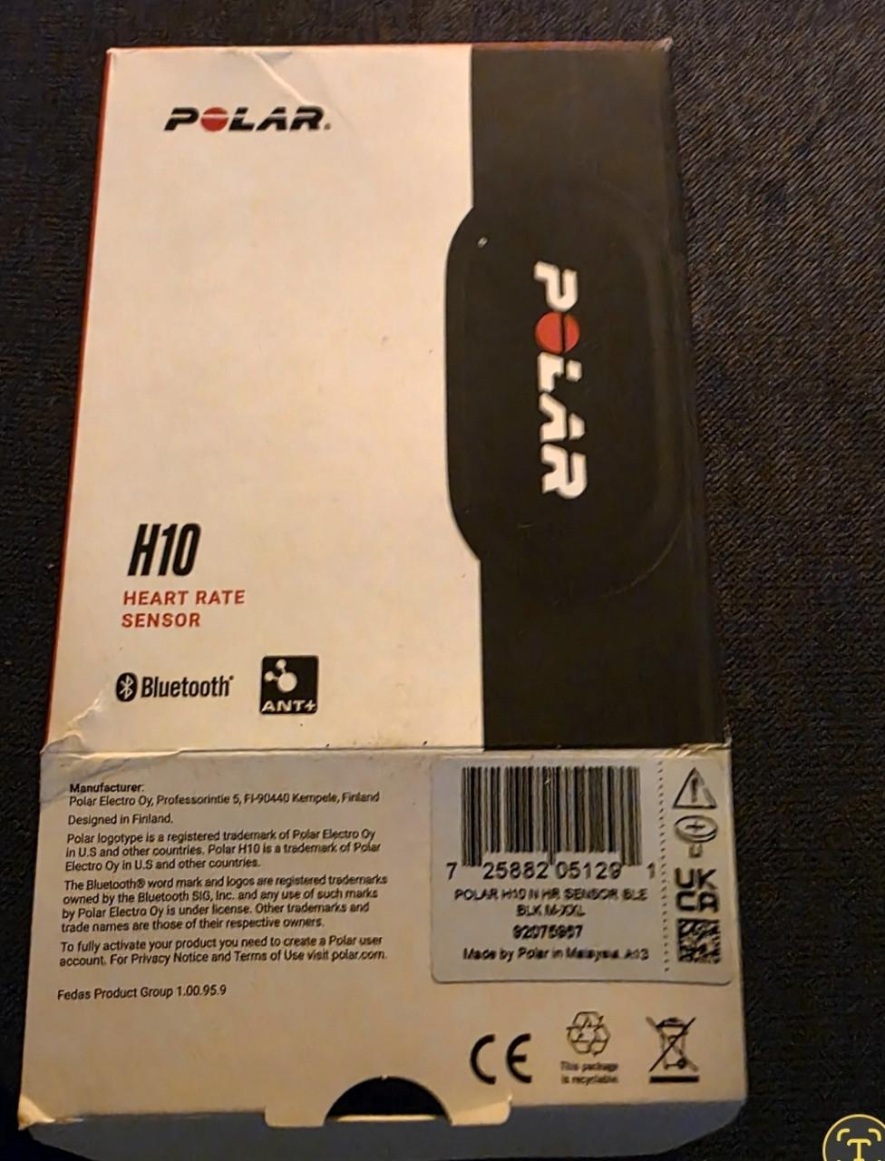 Polar hartslagmeter H10 ongebruikt