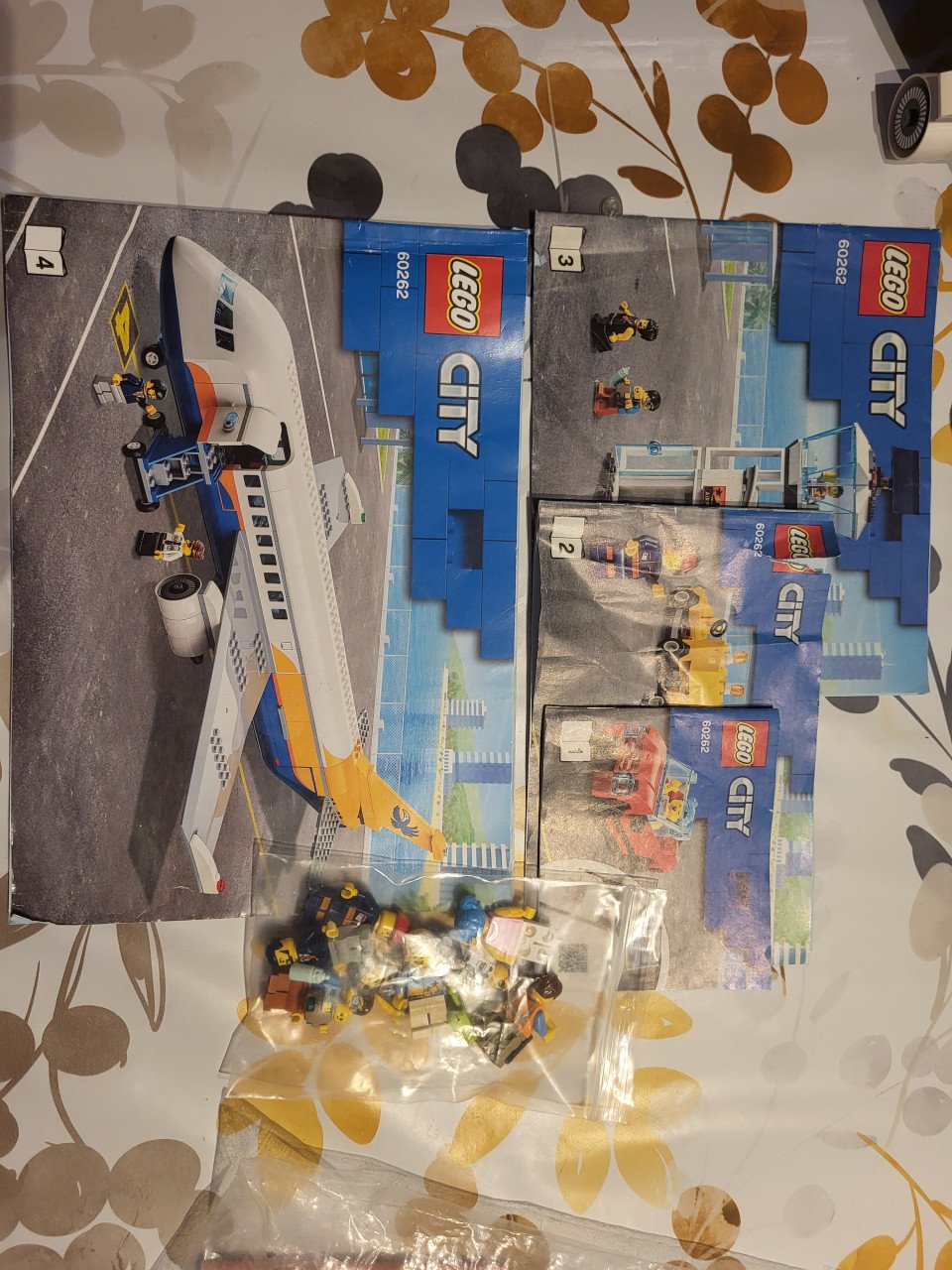 Vliegtuig lego city set