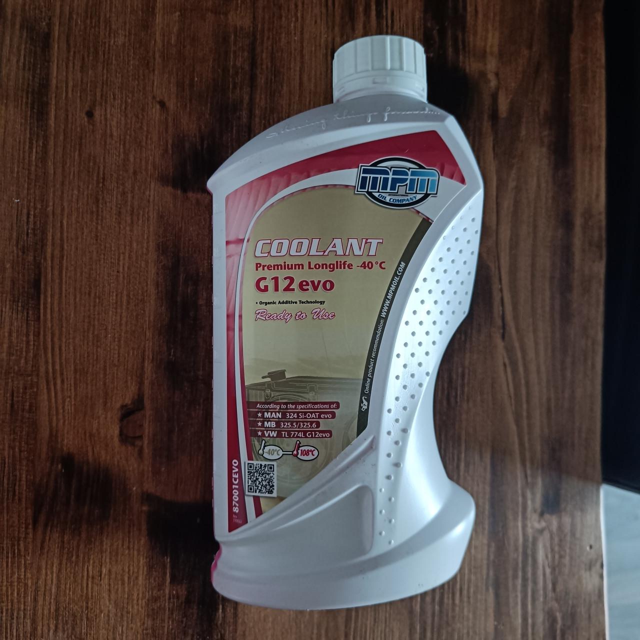 MPM G12 Evo Koelvloeistof 1 L (ongeopend)