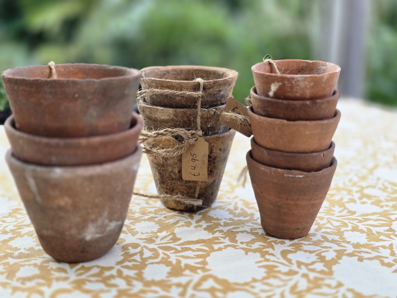 🤎 Brocante zaaipotjes uit Frankrijk 🌱