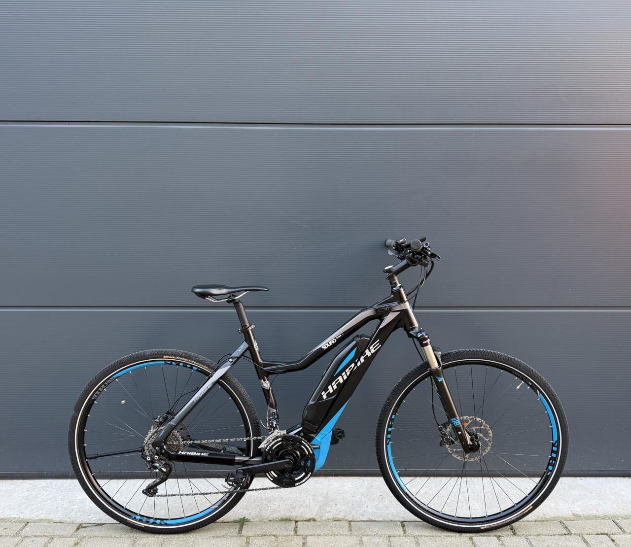 ZGAN Haibike Cross middenmotor elektrische fiets 400WH