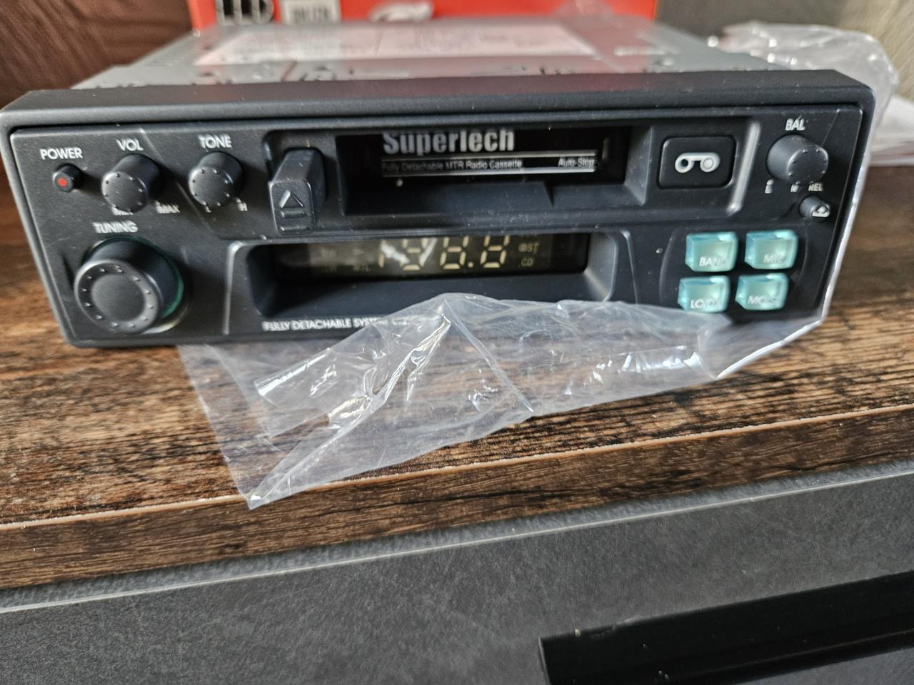 Supertech ARC-753 Autoradio Cassettespeler Nieuw