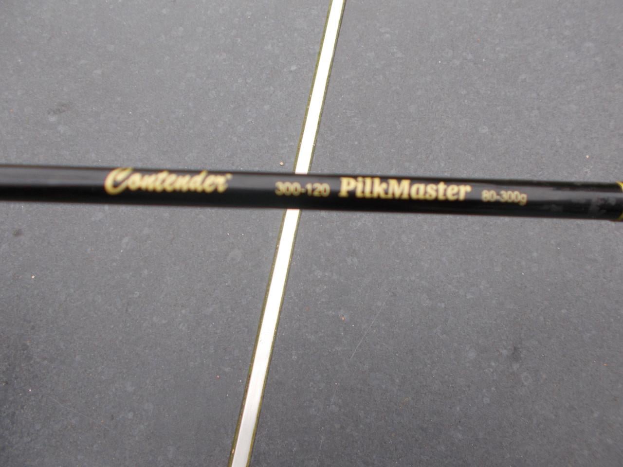 PILKMASTER , lengte 120 cm , werpgewicht 80-300 gram
