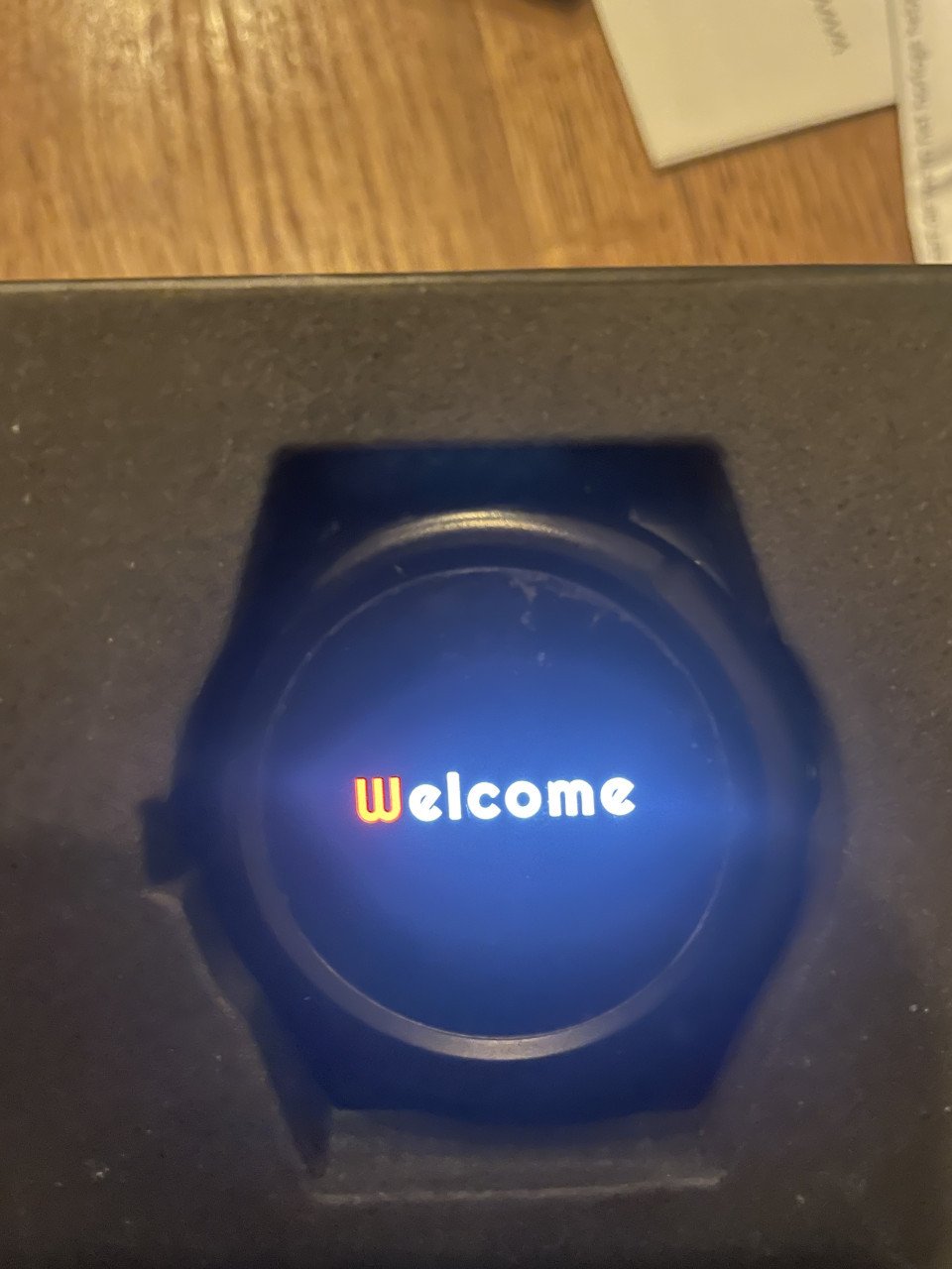 Horloge met SOS knop en valalarm