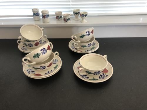 Boerenbont servies