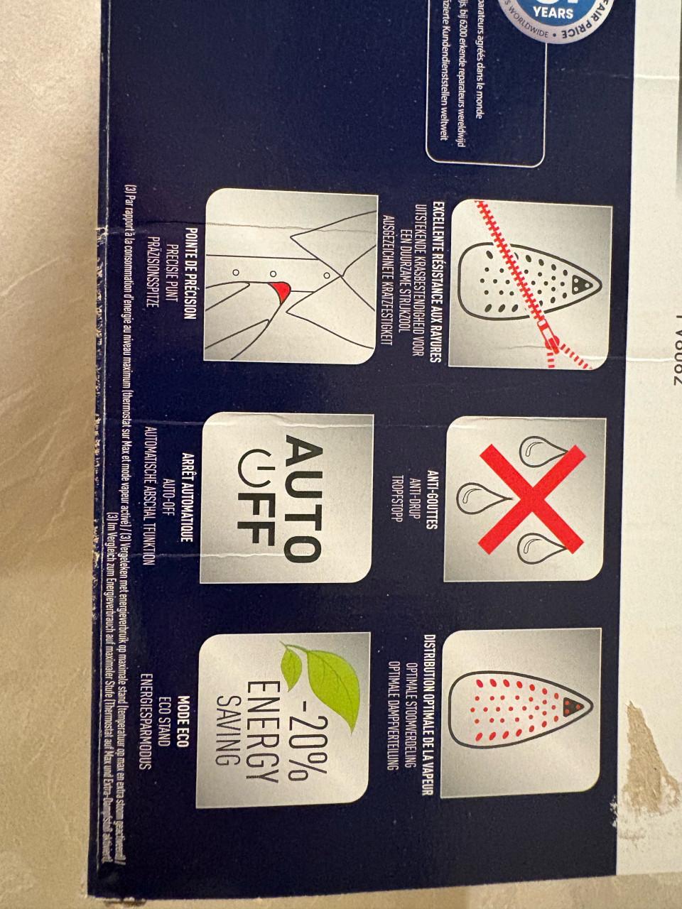 Calor puregliss stoomstrijkijzer