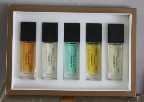 Parfum set met 5 geurtjes paco rabanne