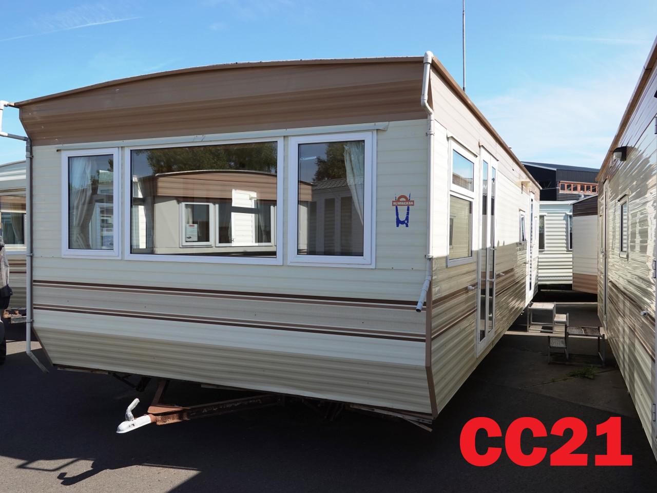 Diverse modellen chalets en stacaravans met 3 slaapkamers