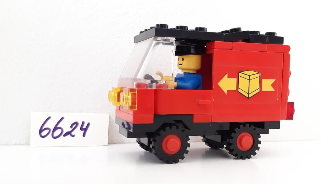 Lego Classic 6624 : pakketbezorger, postbezorger