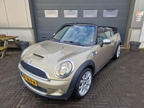 TE KOOP LEUKE MINI COOPER S 1.6 CHILI EURO 5 CABRIOLET SOFTTOP