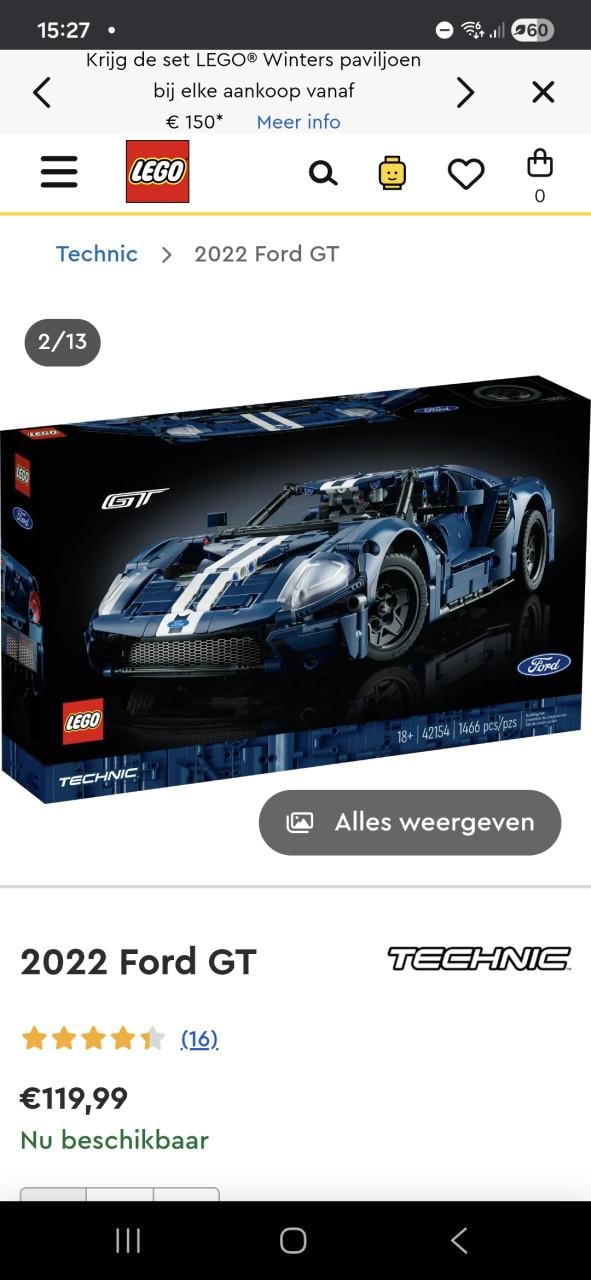 Lego Ford GT