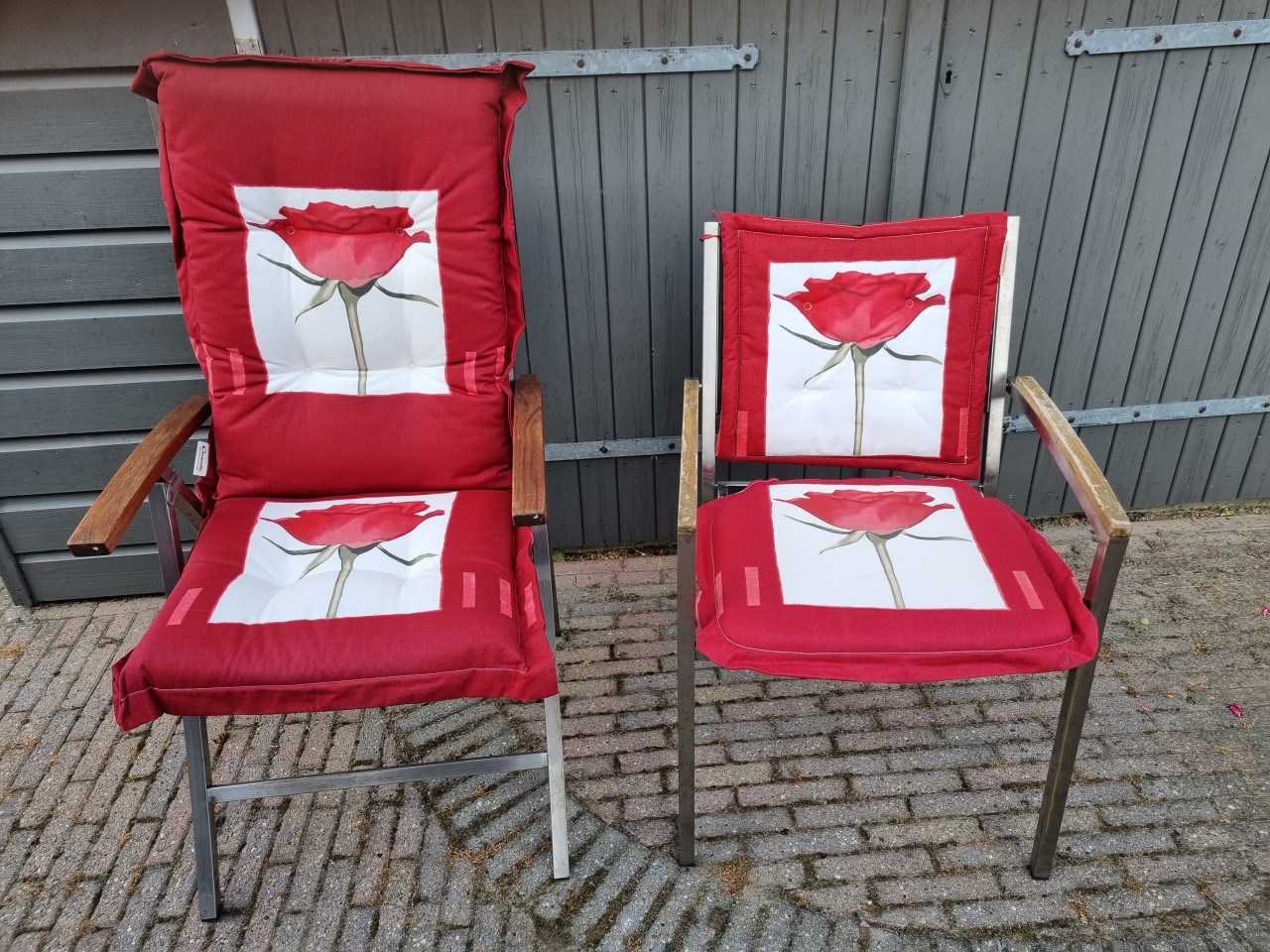 Tuinstoelkussens 10 stuks