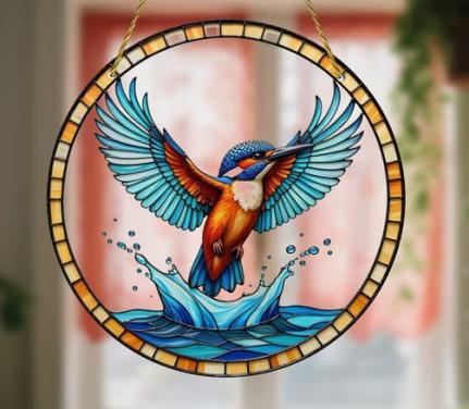 Raamhanger ijsvogel