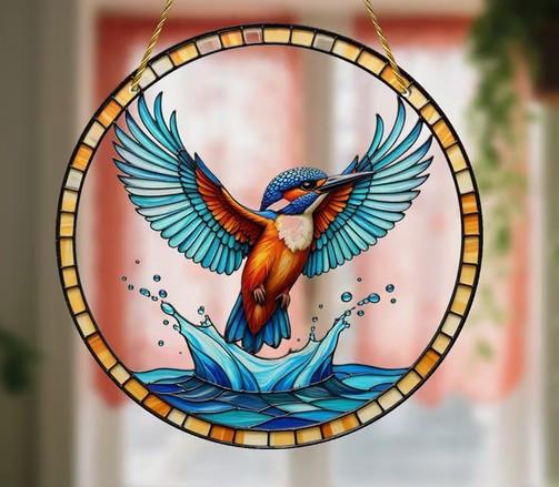 Raamhanger ijsvogel