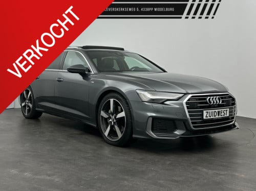 Audi A6 avant 50 tdi quattro s-line luchtvering pano soft