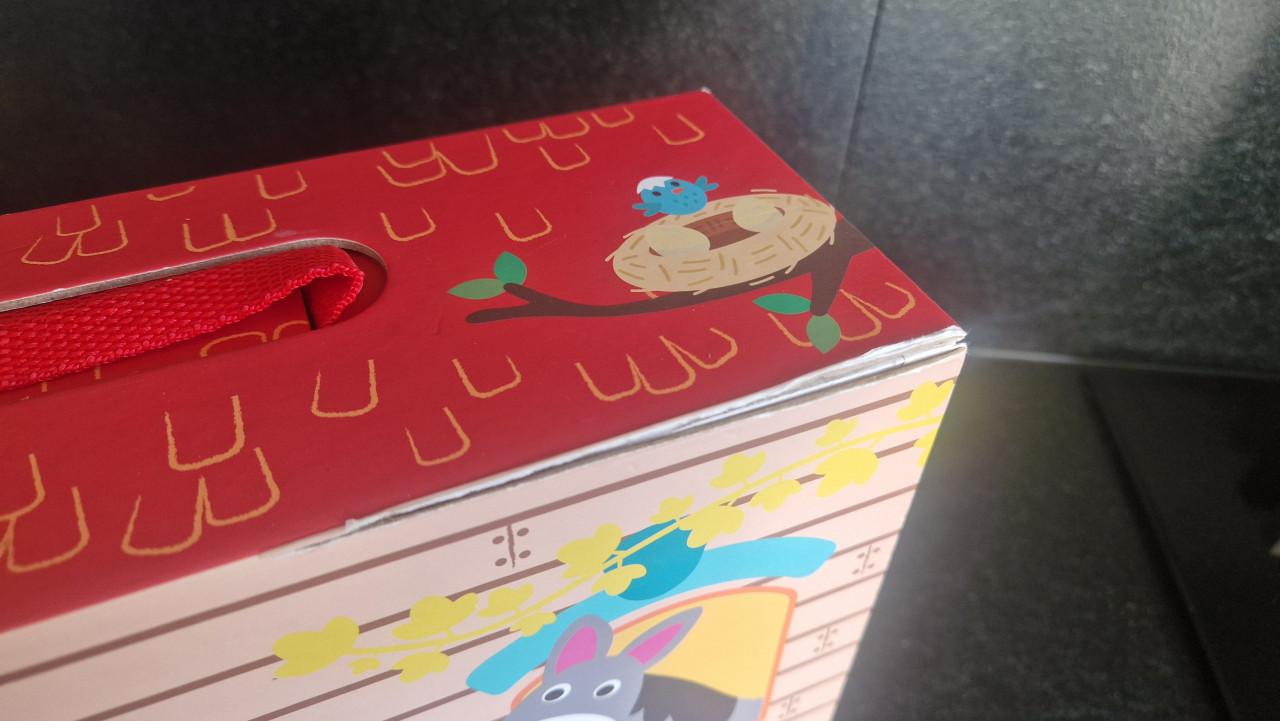 Playtive boerderij speelkoffer met houten figuren.