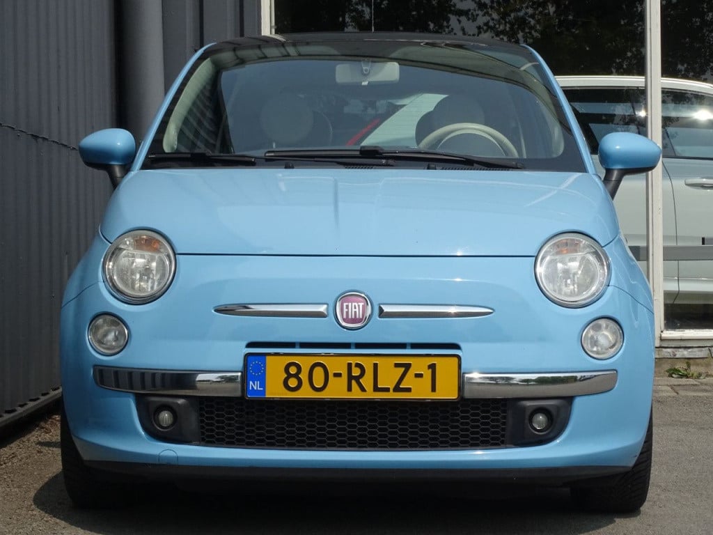 Fiat 500 0.9 twinair lounge pano | airco | 15"