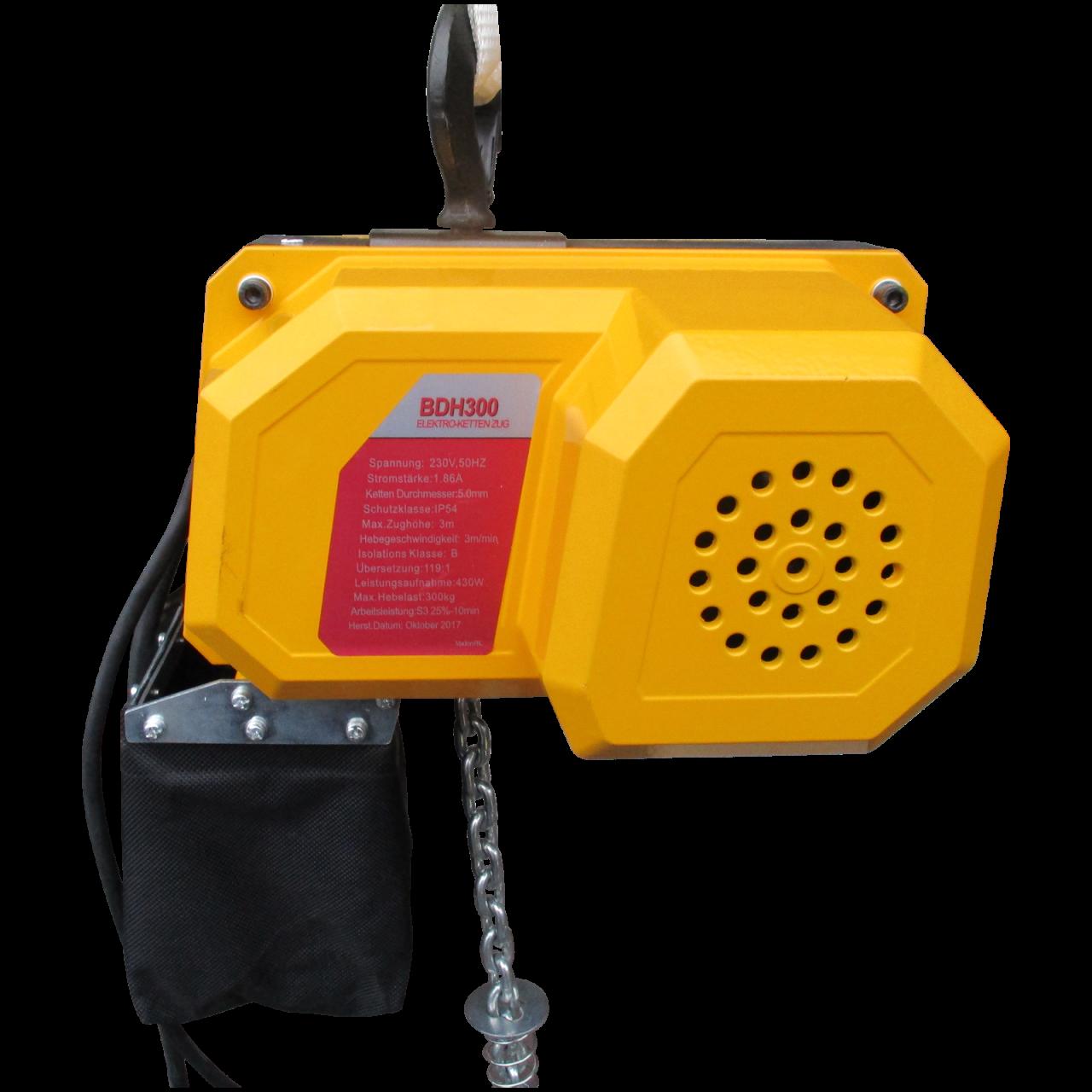 Kettingtakel, takel, lier, hijstakel, bouwtakel 300kg, 3m of 10m ketting