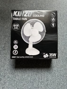 Nieuwe tafelventilator