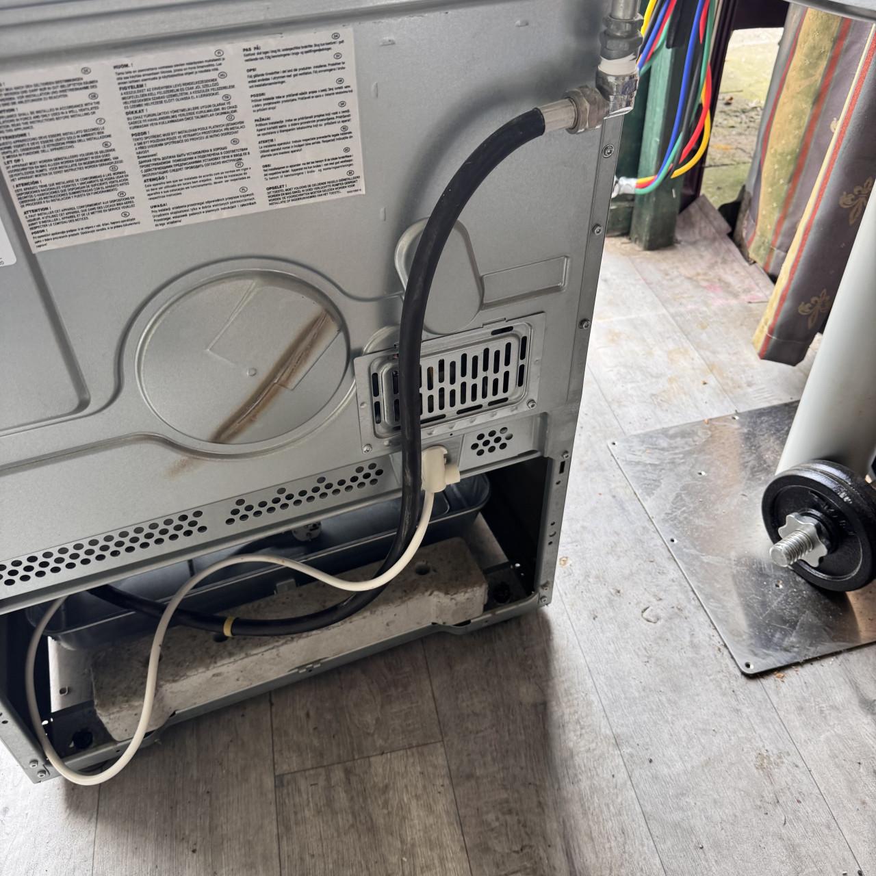 Rvs gas fornuis