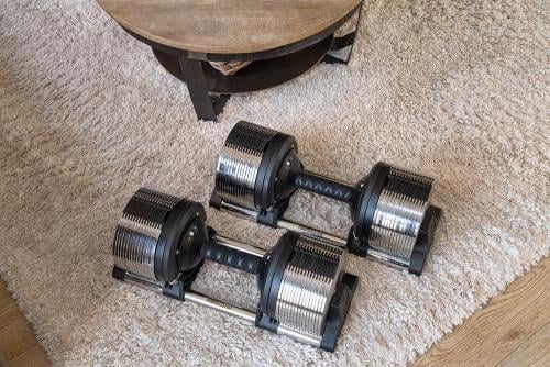 Verstelbare   Dumbbell   32kg   - Vengeance   -   1kg   Stappen