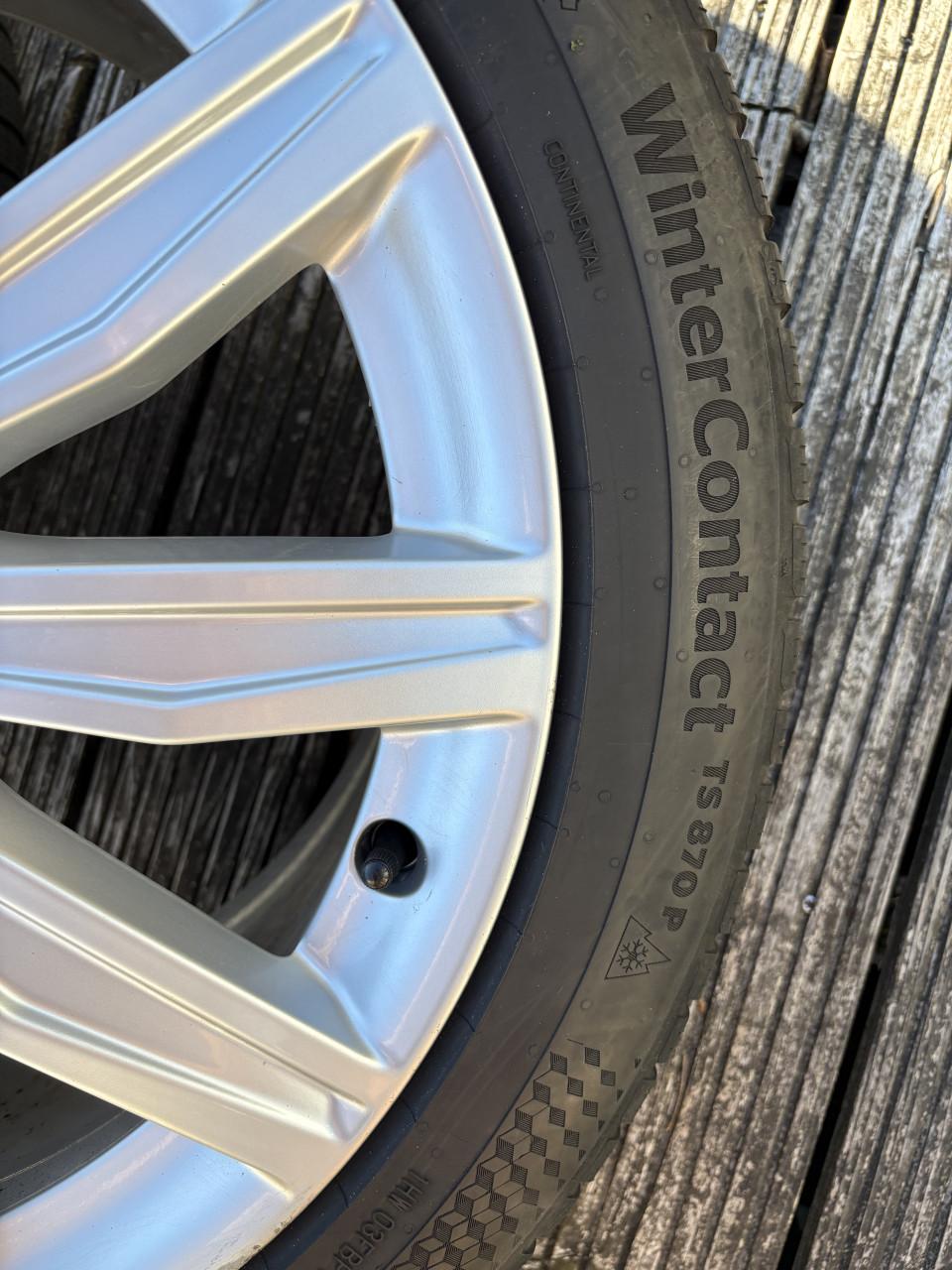 Originele Audi velgen met Conti Winter Contact banden