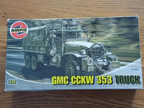 GMC CCKW 353 TRUCK Model kit.